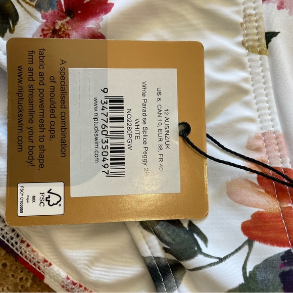 NipTuck Swimwear size 8 w multi size cups - Picture 6 of 6